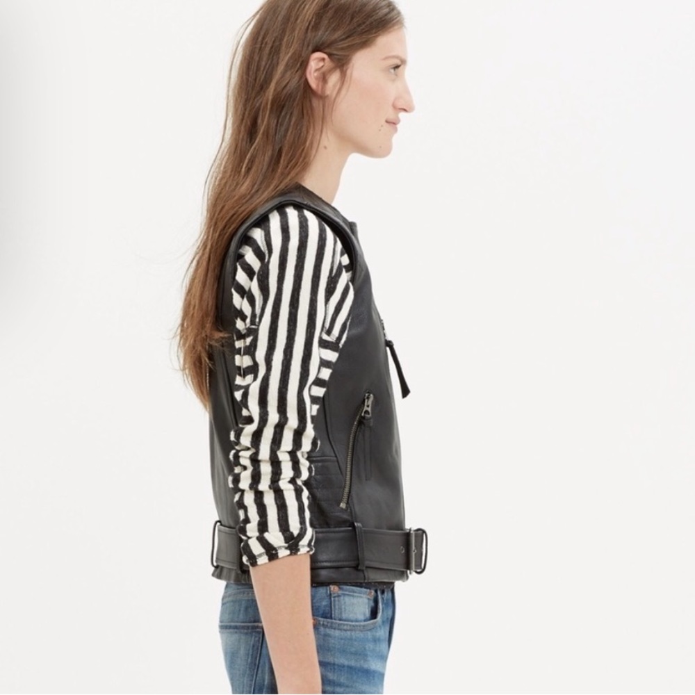Madewell Leather Vest
